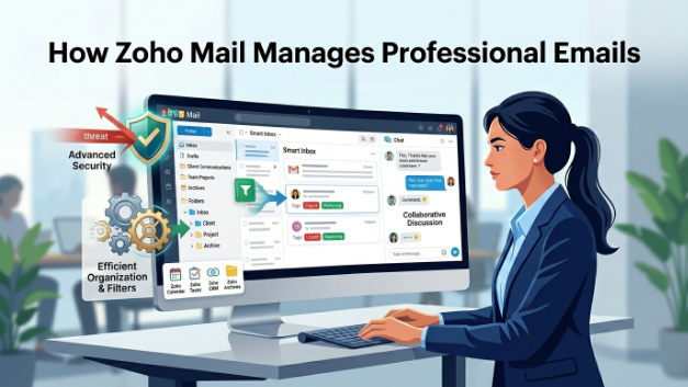 Zoho Mail Manages Professional Emails