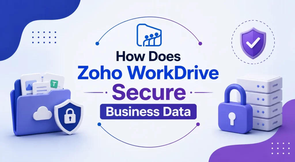 Zoho WorkDrive Secure Business Data Storage